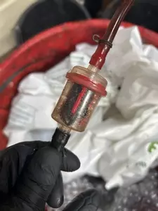 Dirty Fuel Filter On An EDGE Panther